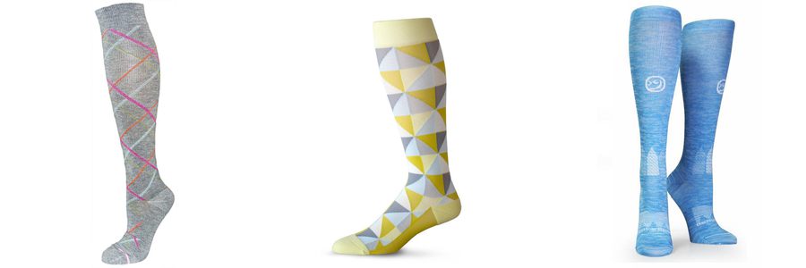 fancy compression sock